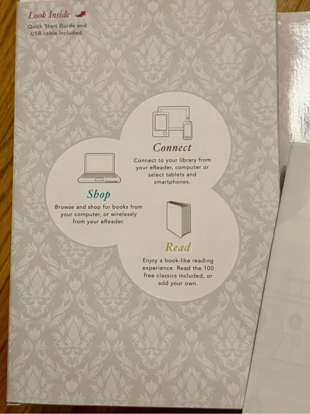 Kobo WiFi N289 eReader with Original Box